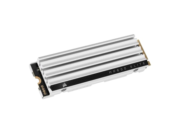 CORSAIR MP600 ELITE - SSD-levy - 2 TB - sisäinen - M.2 2280 - PCIe 4.0 x4 (NVMe) - 256-bittinen AES-menetelmä