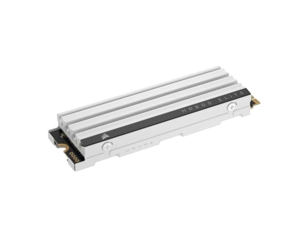 CORSAIR MP600 ELITE - SSD-levy - 2 TB - sisäinen - M.2 2280 - PCIe 4.0 x4 (NVMe) - 256-bittinen AES-menetelmä