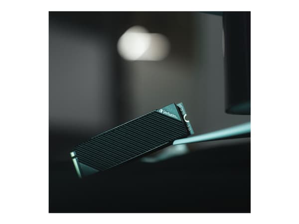 Verbatim Vi7000G - SSD - 1 TB - NVMe - inbyggd - M.2 2280 - PCIe 4.0 x4 - integrerad kylfläns