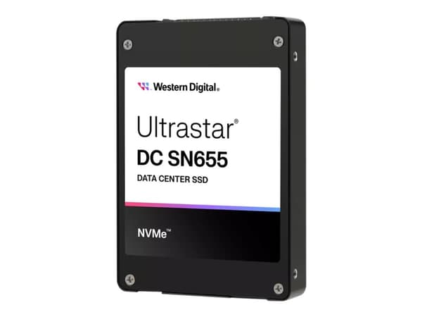 WD Ultrastar DC SN655 WUS5EA176ESP7E1 - SSD - 7,68 TB - intern - 2,5" - U.3 PCIe 4.0 (NVMe)