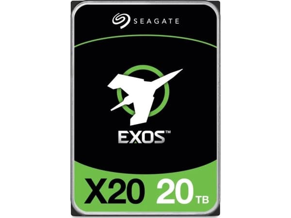Seagate Exos X22 ST20000NM004E - Kiintolevy - 20 TB - sisäinen - 3,5" - SAS 6Gb/s - 7200 rpm