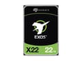 Pikkukuva 1 / 3: Seagate Exos X22 ST20000NM004E - Kiintolevy - 20 TB - sisäinen - 3,5" - SAS 6Gb/s - 7200 rpm