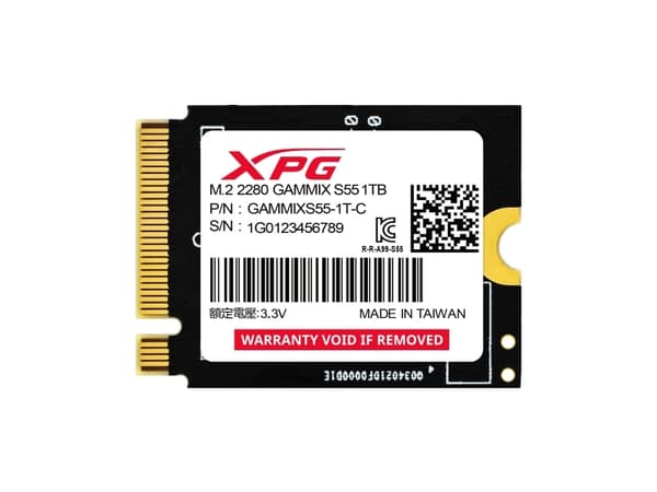 ADATA SSD GAMMIX S55 1TB Gen 4x4 2230