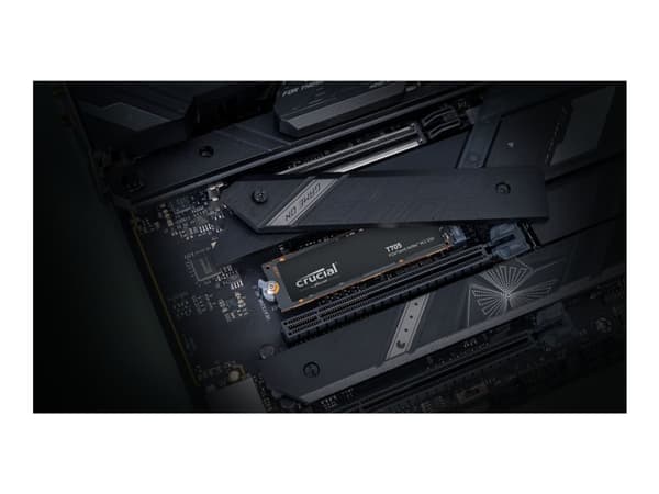 Crucial T705 - SSD - krypteret - 1 TB - sisäinen - M.2 2280 - PCI Express 5.0 (NVMe) - TCG Opal-salaus 2.01