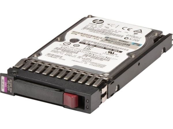 HPE Dual Port Enterprise - Harddisk - 600 GB - hot-swap - 2.5" - SAS 6Gb/s - 10000 rpm