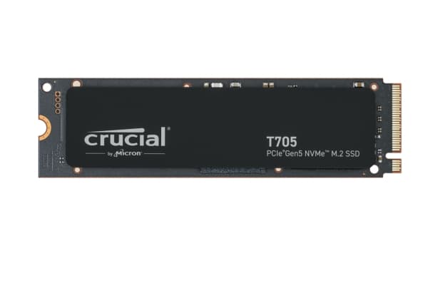 Crucial T705 - SSD - krypterat - 2 TB - inbyggd - M.2 2280 - PCI Express 5.0 (NVMe) - TCG Opal Encryption 2.01