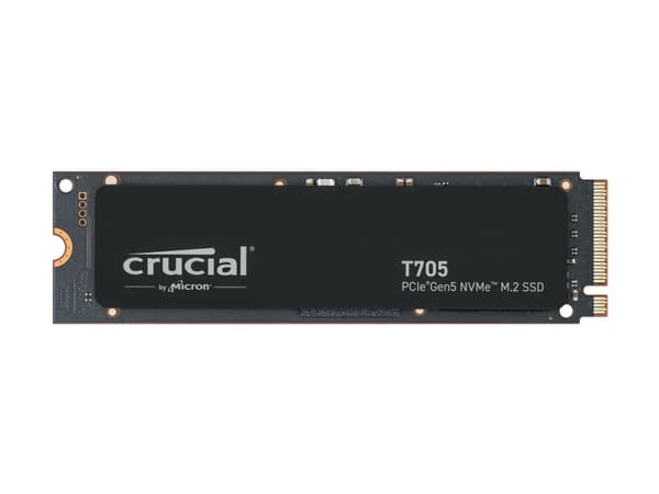 Crucial T705 - SSD - krypterat - 2 TB - inbyggd - M.2 2280 - PCI Express 5.0 (NVMe) - TCG Opal Encryption 2.01