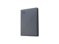 Miniatyrbilde 2 av 5: WD My Passport WDBWML0020BGY - Harddisk - kryptert - 2 TB - ekstern (bærbar) - USB 3.2 Gen 1 (USB-C kontakt) - 256-bit AES - silikongrå