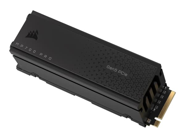 CORSAIR MP700 PRO - SSD - 4 TB - inbyggd - M.2 2280 - PCI Express 5.0 x4 (NVMe) - 256 bitars AES