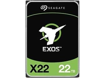 Seagate Exos X22 ST22000NM002E - Kiintolevy - 22 TB - sisäinen - 3,5" - SATA 6Gb/s - 7200 rpm