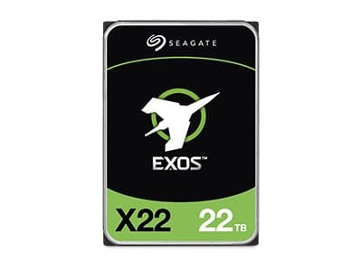 Seagate Exos X22 ST22000NM002E - harddisk - 22 TB - intern - 3,5" - SATA 6Gb/s - 7200 rpm