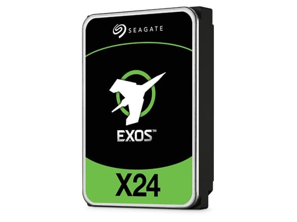 Seagate Exos X24 ST24000NM001H - Kiintolevy - Yritys - 24 TB - Itsekoodattava asema (SED) - sisäinen - 3,5" - SAS 6Gb/s - puskuri: 512 MB