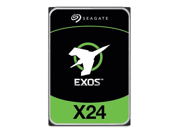 Seagate Exos X24 ST24000NM001H - Kiintolevy - Yritys - 24 TB - Itsekoodattava asema (SED) - sisäinen - 3,5" - SAS 6Gb/s - puskuri: 512 MB