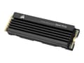 Miniatyrbilde 1 av 5: CORSAIR MP600 PRO LPX - SSD - kryptert - 8 TB - intern - M.2 2280 - PCIe 4.0 x4 (NVMe) - 256-bit AES - integrert kjøle