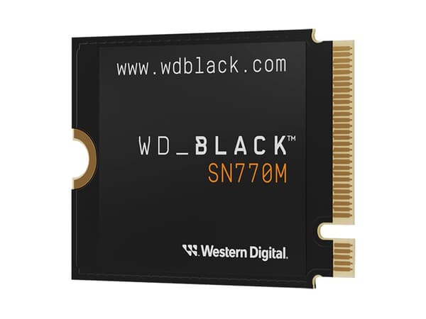 WD Black SN770M WDBDNH0010BBK-WRSN - SSD - 1 TB - inbyggd - M.2 2230 - PCIe 4.0 x4 (NVMe)