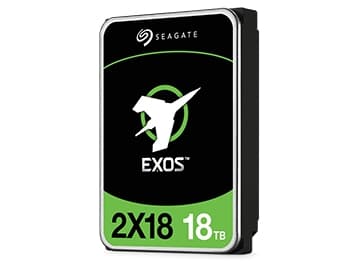 Seagate Exos 2X18 ST18000NM0272 - Hårddisk - 18 TB - intern - 3,5" - SAS 12Gb/s - 7200 rpm - buffert: 256 MB