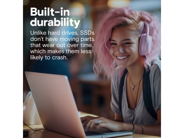 Crucial BX500 - SSD - 4 TB - intern - 2.5" - SATA 6Gb/s