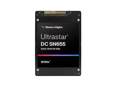 WD Ultrastar DC SN655 - SSD - Datacenter - 15,36 TB - intern - 2,5" - U.3 PCIe 4.0 (NVMe)
