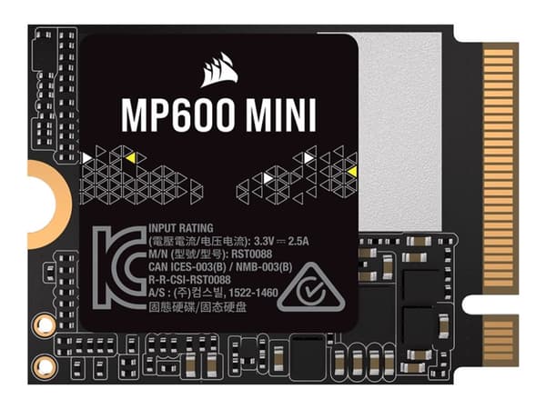 CORSAIR MP600 Mini - SSD - 2 TB - inbyggd - M.2 2230 - PCIe 4.0 x4 (NVMe)