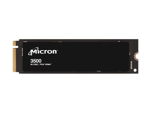 Micron 3500 - SSD - 1 TB - inbyggd - M.2 2280 - PCIe 4.0 x4 (NVMe)