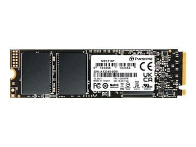 Transcend MTE710T - SSD - 512 GB - intern - M.2 2280 (dobbelsidig) - PCIe 4.0 x4 (NVMe)
