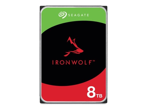 Seagate IronWolf ST8000VN004, 8 TB, 7200 RPM, 256 MB, 3.5", Serial ATA III