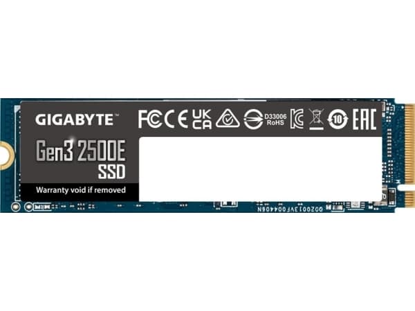Gigabyte Gen3 2500E SSD 1TB, 1000 GB, M.2, 2400 MB/s