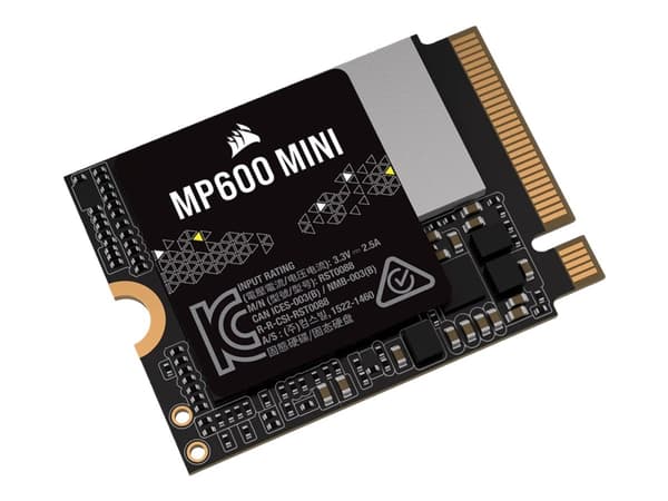 CORSAIR MP600 Mini - SSD - 1 TB - inbyggd - M.2 2230 - PCIe 4.0 x4 (NVMe) - 256 bitars AES