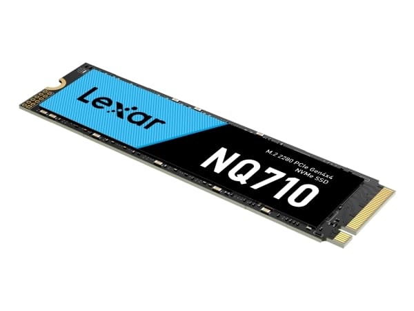 SSD|LEXAR|NQ710|2TB|Jäähdytyslevy M.2|PCIe Gen4|NVMe|Kirjoitusnopeus 4000 Mt/sek|Lukunopeus 5000 Mt/sek|TBW 680 TB|MTBF 150000 tuntia|LNQ710X002T-RNN