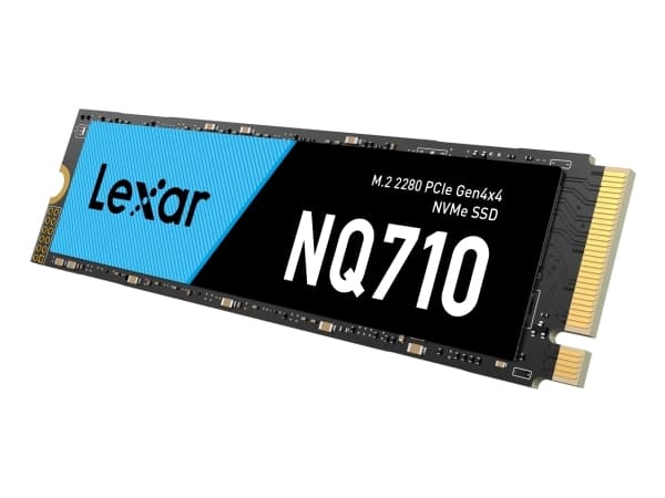 SSD|LEXAR|NQ710|2TB|Jäähdytyslevy M.2|PCIe Gen4|NVMe|Kirjoitusnopeus 4000 Mt/sek|Lukunopeus 5000 Mt/sek|TBW 680 TB|MTBF 150000 tuntia|LNQ710X002T-RNN