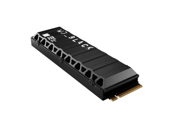 WD_BLACK SN850X WDS400T2XHE - SSD - kryptert - 4 TB - intern - M.2 2280 - PCIe 4.0 x4 (NVMe) - TCG Opal Encryption 2.01 - integrert kjøle