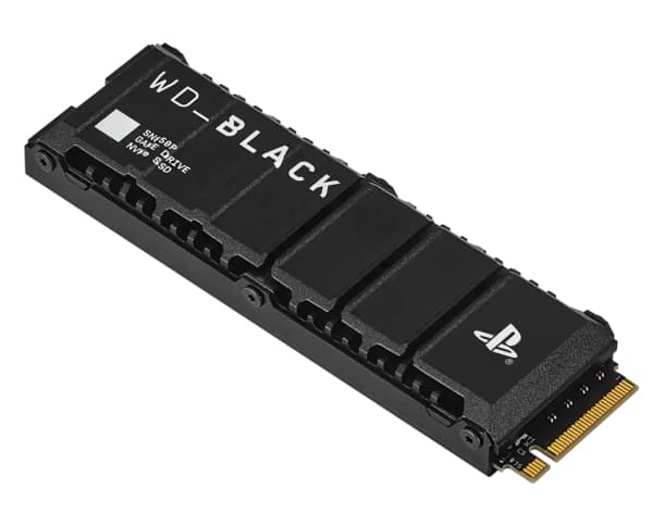 WD Black SN850P WDBBYV0080BNC-WRSN - PlayStation 5:lle - SSD-levy - 8 TB - sisäinen - M.2 2280 - PCIe 4.0 x4 (NVMe) - integroitu jäähdytyselementti