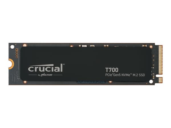 Crucial T700 - SSD - krypterat - 2 TB - inbyggd - M.2 - PCI Express 5.0 (NVMe) - TCG Opal Encryption 2.01