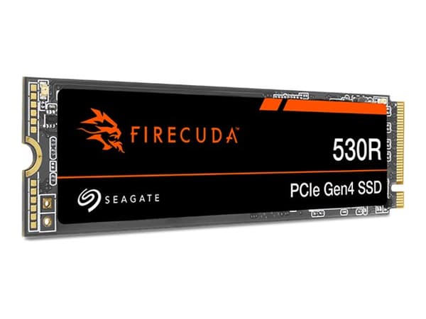 Seagate FireCuda 530R ZP4000GM3A063 - SSD - 4 TB - intern - M.2 2280-D2 - PCIe 4.0 x4 (NVMe) - med 3-års Seagate Rescue Data Recovery