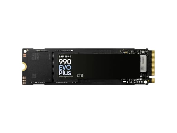 Samsung 990 EVO Plus MZ-V9S2T0 - SSD - krypterat - 2 TB - inbyggd - M.2 2280 - PCIe 5.0 x2 (NVMe) - 256 bitars AES - TCG Opal Encryption 2.0