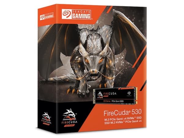 Seagate FireCuda 530R ZP2000GM3A073 - SSD - 2 TB - inbyggd - M.2 2280 - PCIe 4.0 x4 (NVMe) - integrerad kylfläns - med 3 års Seagate Rescue Data Reco