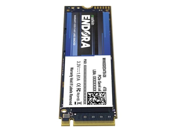 Mushkin Endora - SSD - 4 TB - intern - M.2 2280 - PCIe 4.0 x4 (NVMe)