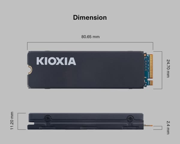 Kioxia LSC11K4T09G8, 4,1 TB, M.2