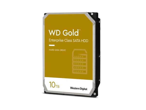 WD Gold WD103KRYZ - Harddisk - Enterprise - 10 TB - intern - 3.5" - SATA 6Gb/s - 7200 rpm - buffer: 512 MB