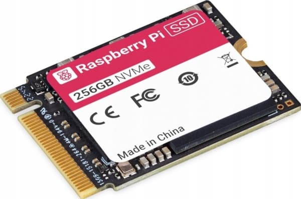 Raspberry Pi - SSD - 256 GB - inbyggd - M.2 2230 - PCIe 3.0 (NVMe)