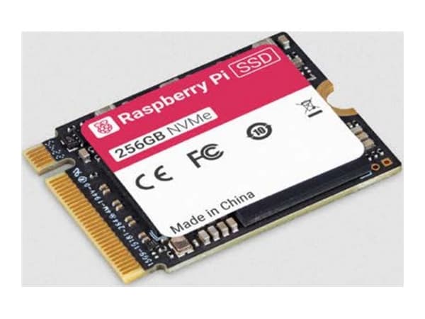 Raspberry Pi - SSD - 256 GB - inbyggd - M.2 2230 - PCIe 3.0 (NVMe)