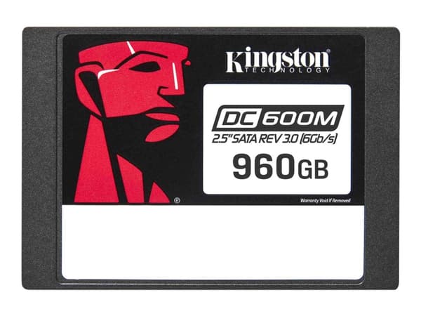 Kingston DC600ME - SSD - Enterprise, Mixed Use - kryptert - 960 GB - intern - 2.5" - SATA 6Gb/s - 256-bit AES - TCG Opal Encryption 2.0