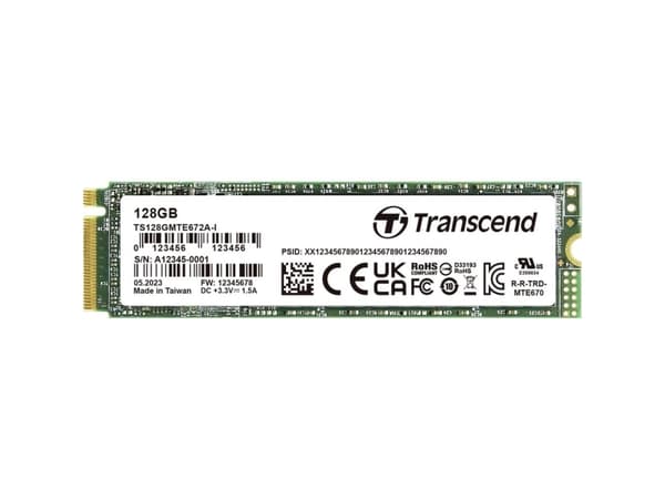 Transcend 128 GB Intern PCIe SSD TS128GMTE672AI-VS1