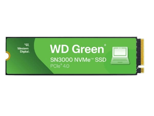 WD Green SN3000 WDS100T4G0E-00CPS0 - SSD - 1 TB - inbyggd - M.2 2280 - PCIe 4.0 x4 (NVMe)