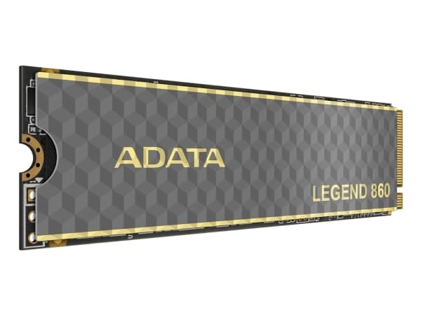 ADATA Legend 860 - SSD - 1000 GB - inbyggd - M.2 2280 - PCIe 4.0 x4 (NVMe) - integrerad kylfläns