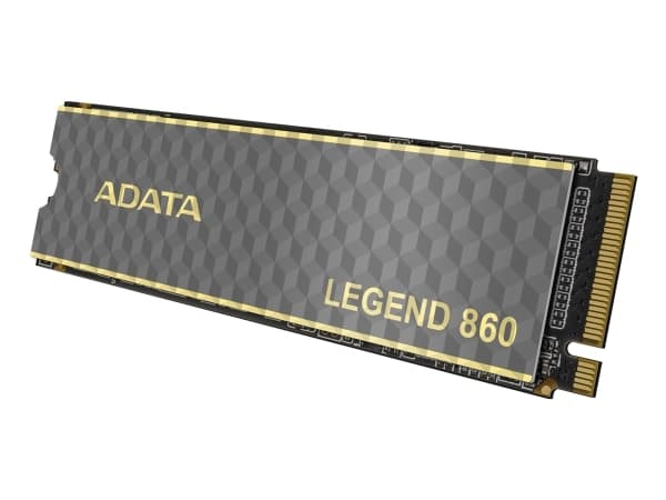 ADATA Legend 860 - SSD - 2000 GB - inbyggd - M.2 2280 - PCIe 4.0 x4 (NVMe) - integrerad kylfläns