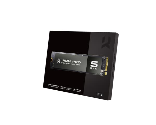Goodram IRDM PRO GEN 5 IRP-SSDPR-P54S-2K0-80 internal solid state drive 2 GB M.2 PCI Express 5.0 NVMe 3D TLC NAND