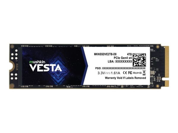 Mushkin Vesta 2TB, SSD (PCIe 4.0 x4, NVMe 1.4, M.2 2280)