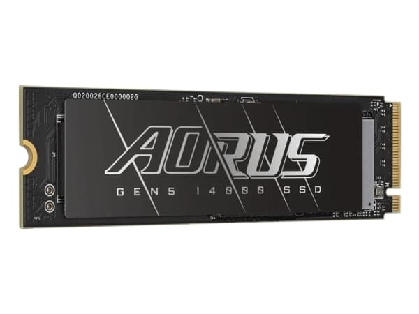 AORUS Gen5 14000 - SSD - 2 TB - inbyggd - M.2 2280 - PCI Express 5.0 x4 (NVMe) - buffert: 4 GB