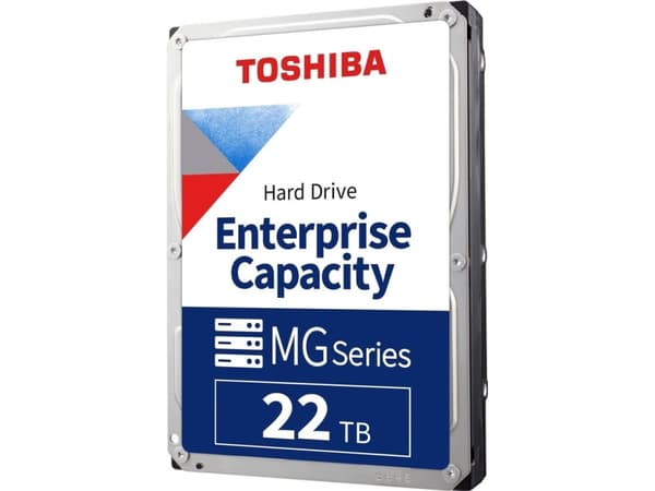Toshiba MG10F Series hårddisk MG10AFA22TE 22TB 3.5 7200rpm